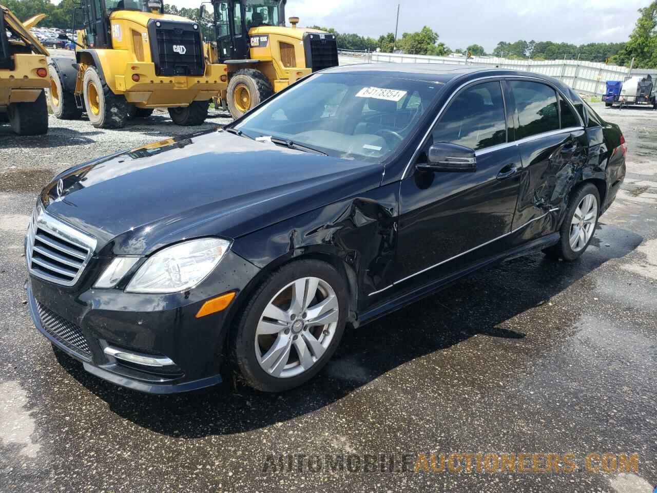 WDDHF2EB8DA725892 MERCEDES-BENZ E-CLASS 2013