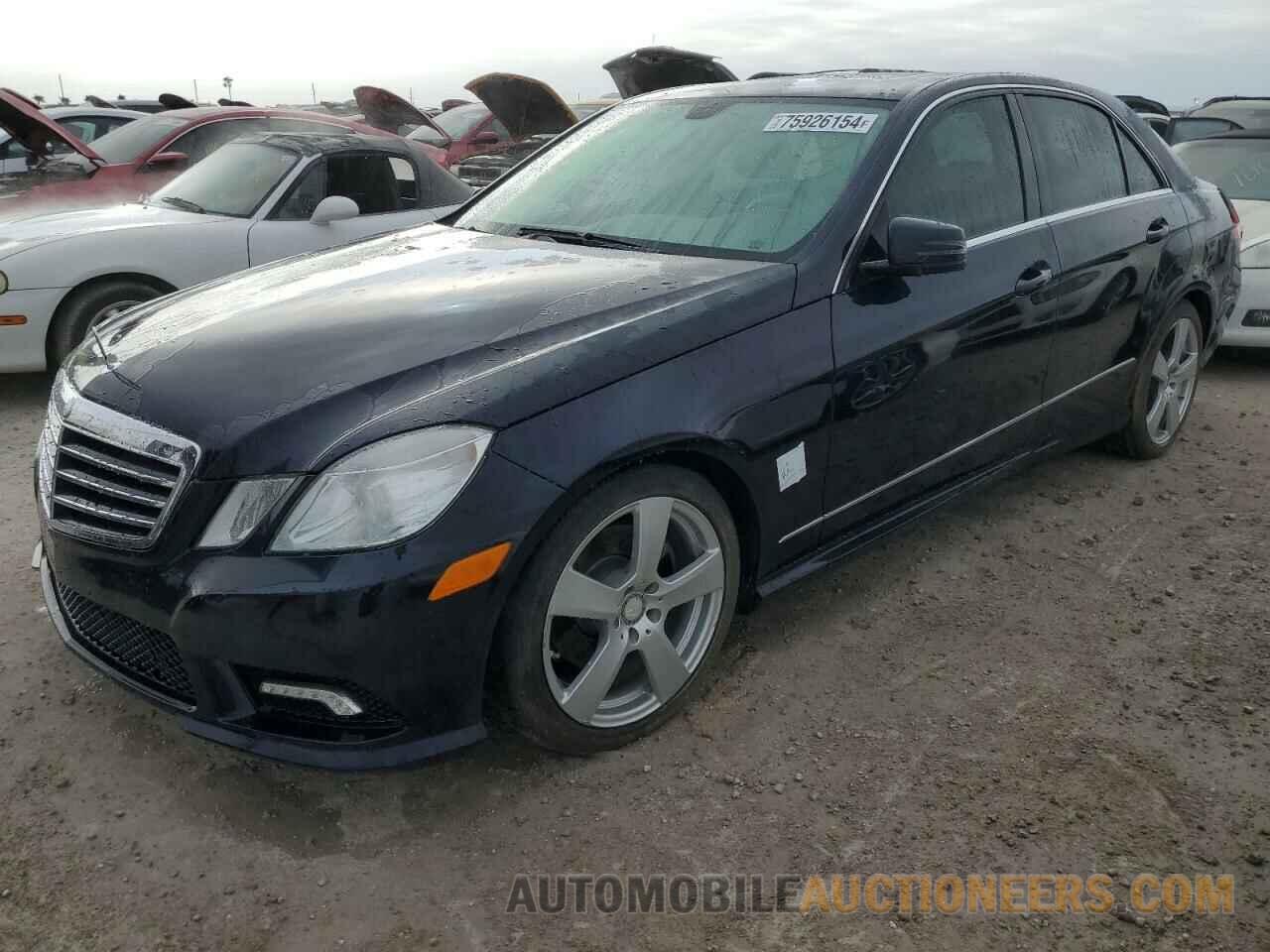 WDDHF5GB1BA343487 MERCEDES-BENZ E-CLASS 2011