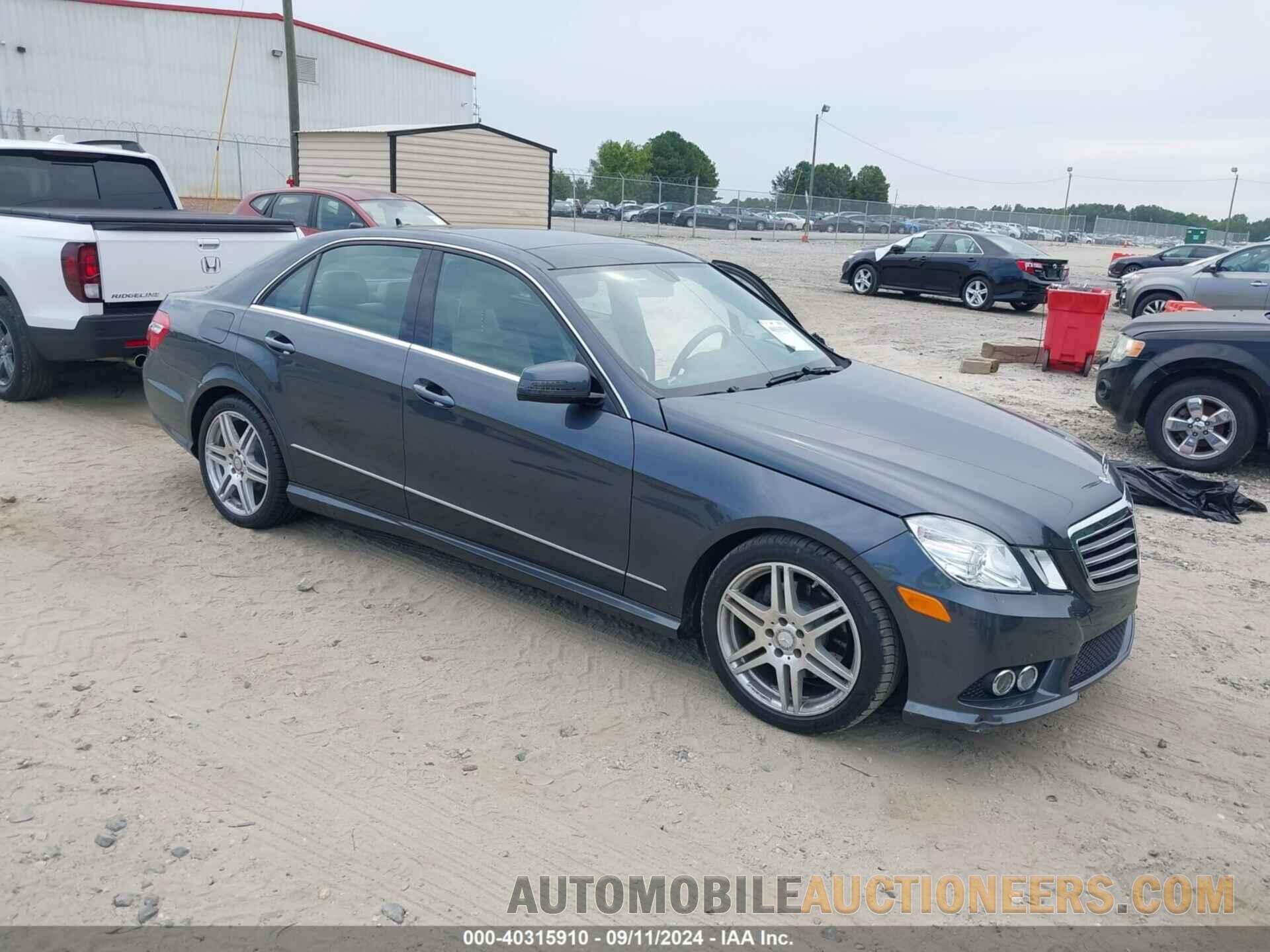 WDDHF5GB4AA226730 MERCEDES-BENZ E 350 2010