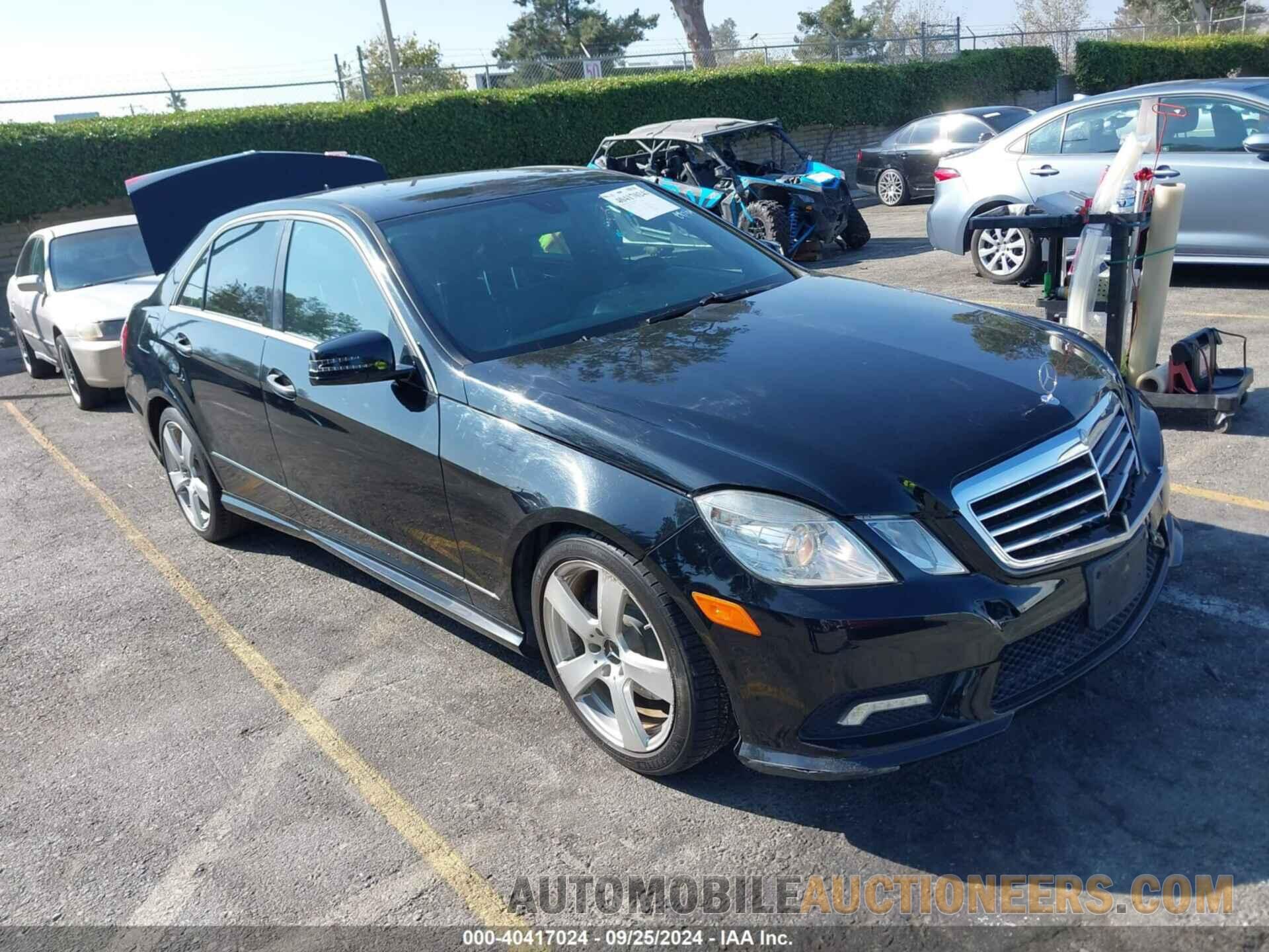 WDDHF5GB9BA376141 MERCEDES-BENZ E 350 2011