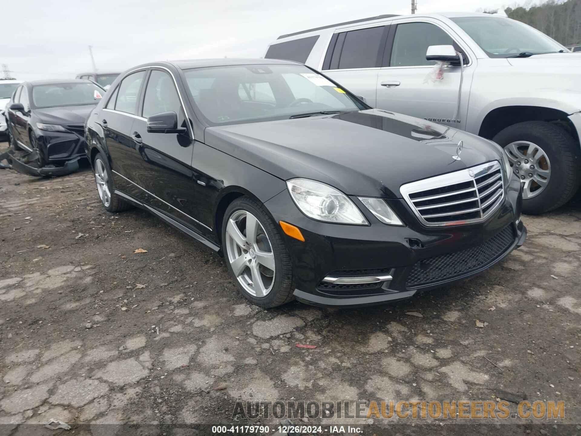 WDDHF5KB0CA600762 MERCEDES-BENZ E 350 2012