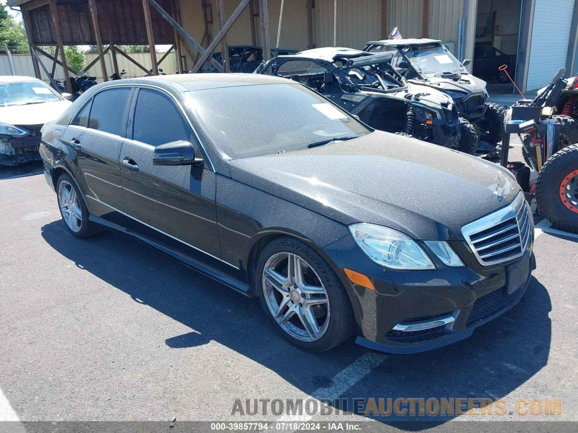 WDDHF5KB1DA671261 MERCEDES-BENZ E 350 2013