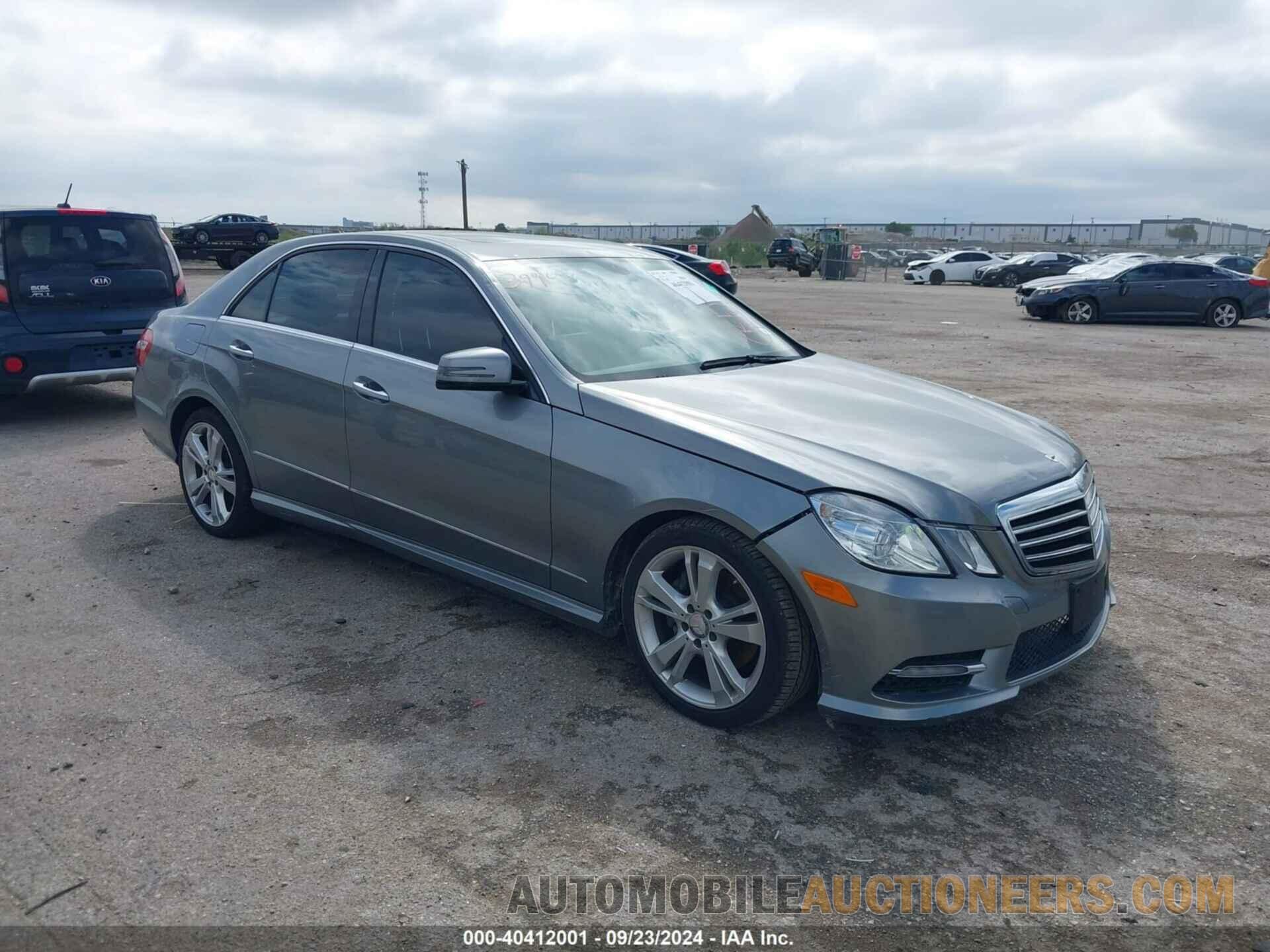 WDDHF5KB1DA710107 MERCEDES-BENZ E 350 2013