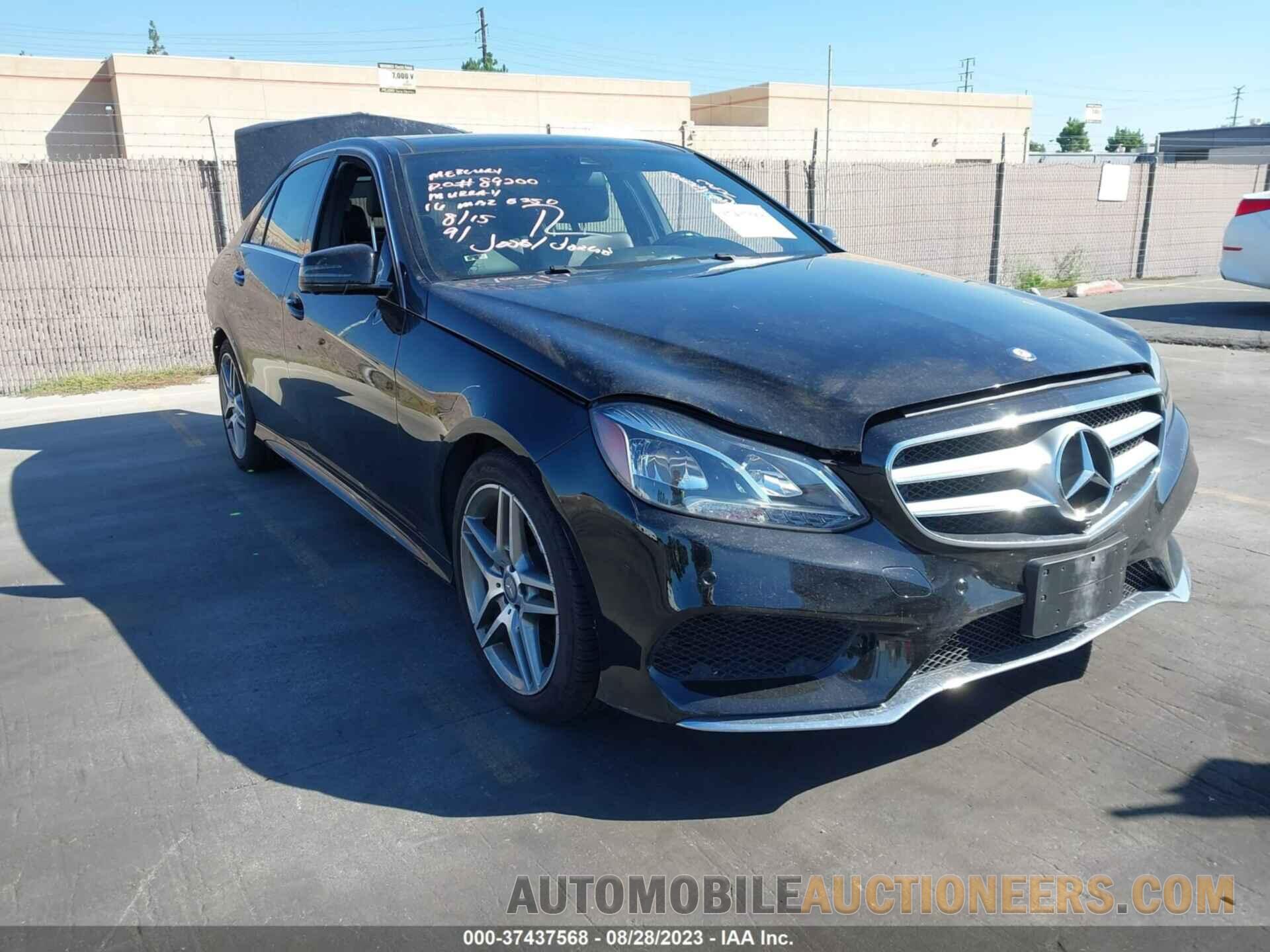 WDDHF5KB1GB302222 MERCEDES-BENZ E-CLASS 2016