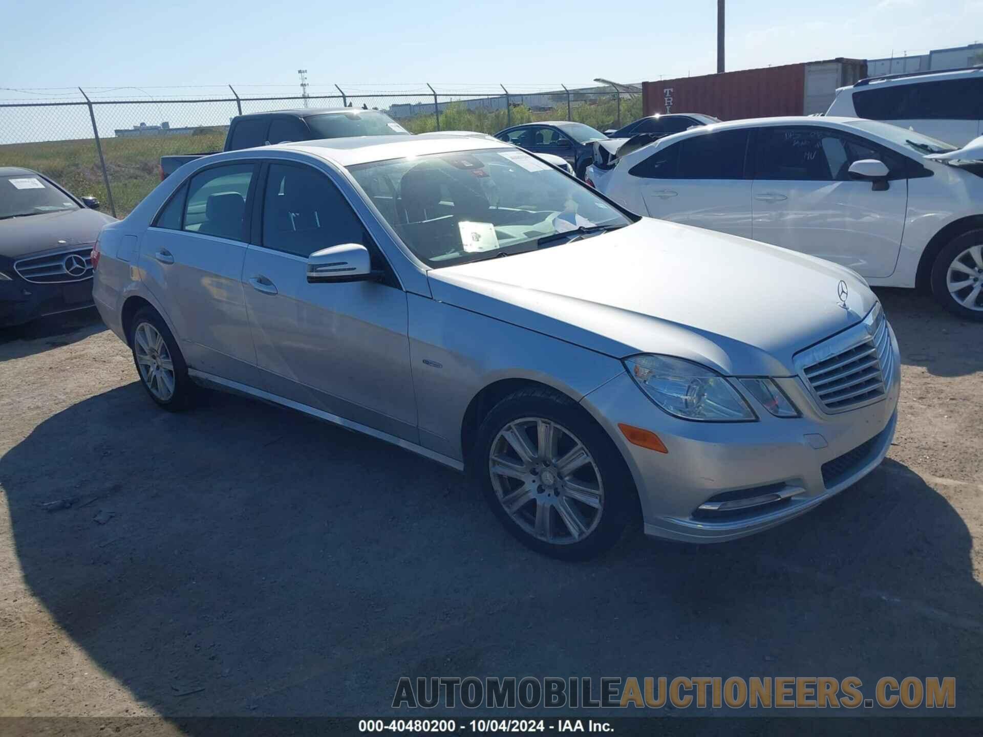 WDDHF5KB2CA592616 MERCEDES-BENZ E 350 2012