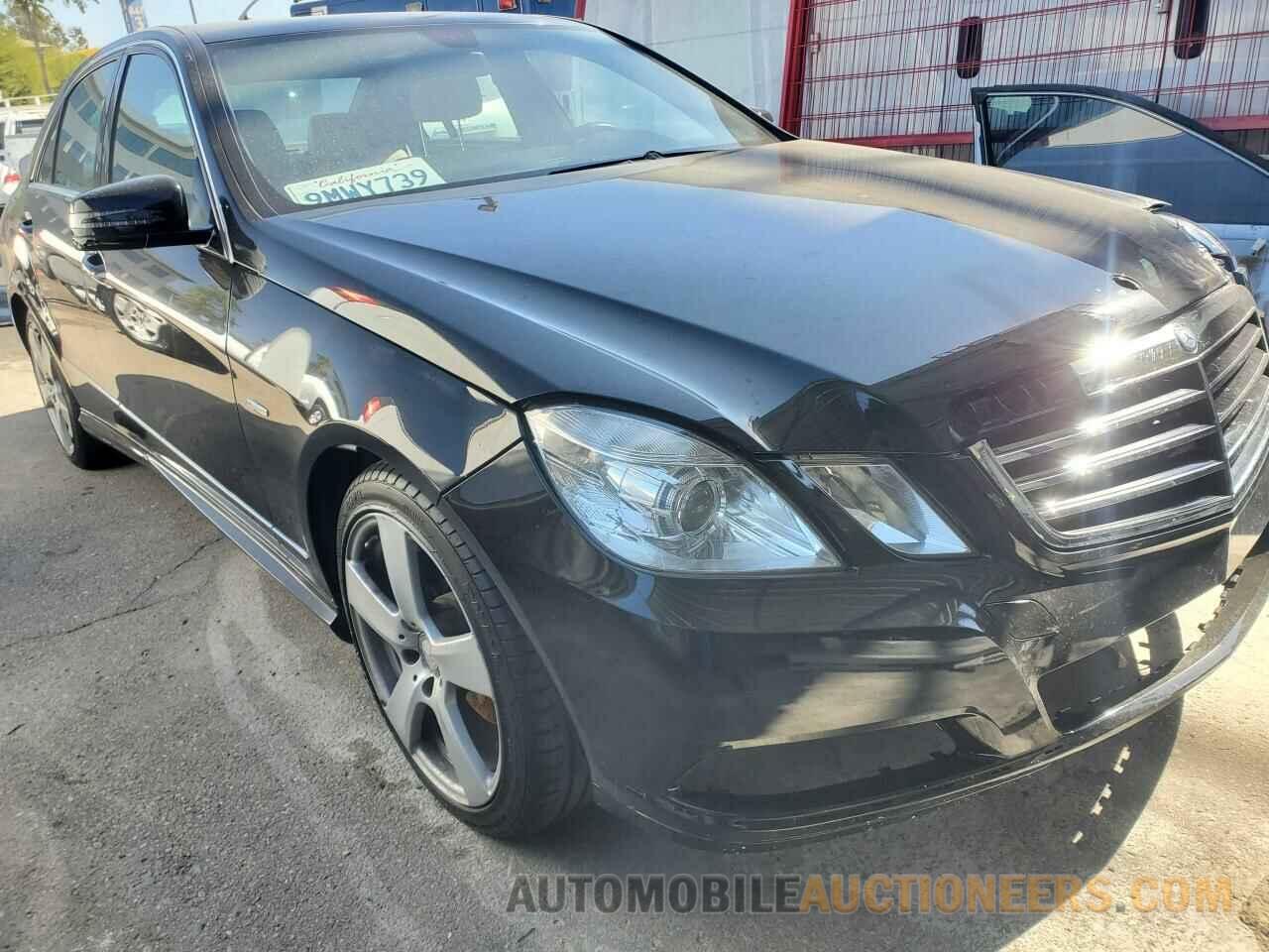 WDDHF5KB2CA606062 MERCEDES-BENZ E-CLASS 2012