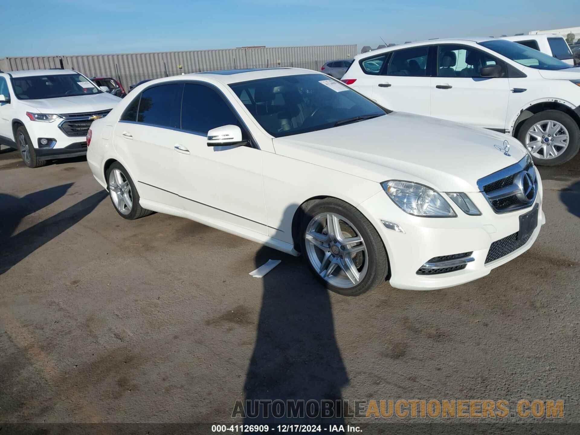 WDDHF5KB2DA707913 MERCEDES-BENZ E 350 2013