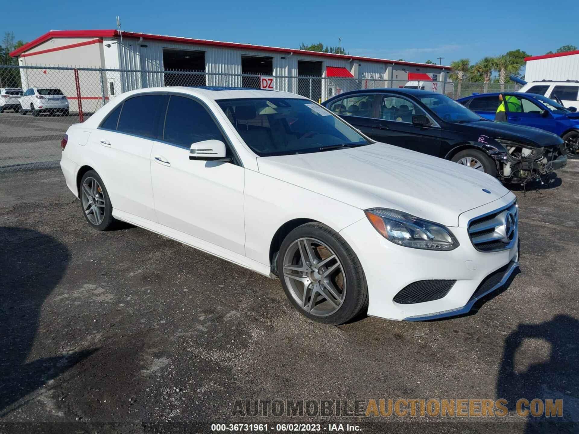 WDDHF5KB2FB093510 MERCEDES-BENZ E-CLASS 2015