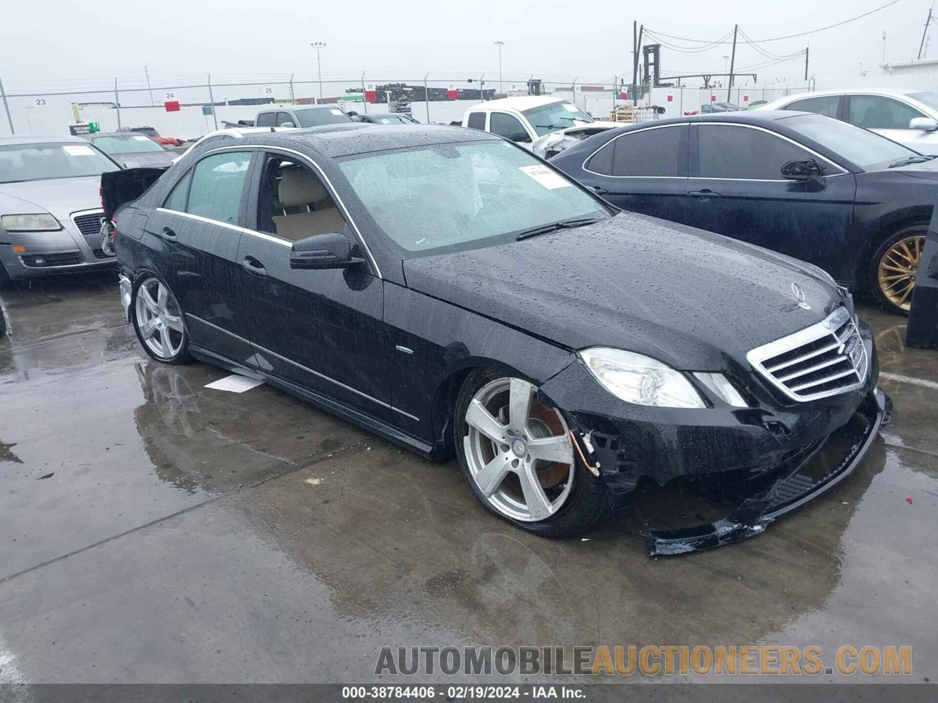 WDDHF5KB3CA609651 MERCEDES-BENZ E 350 2012