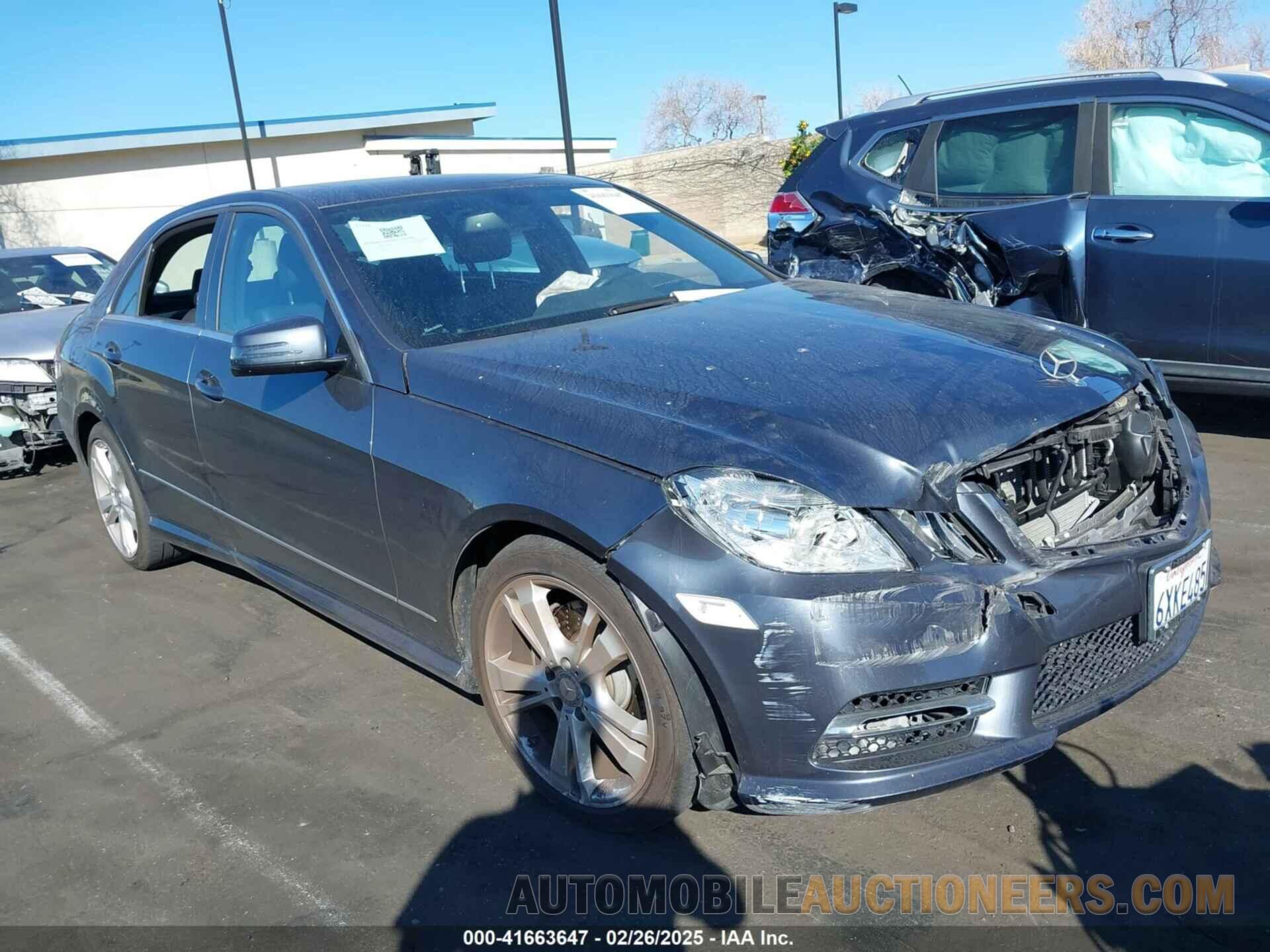 WDDHF5KB3DA667776 MERCEDES-BENZ E 350 2013