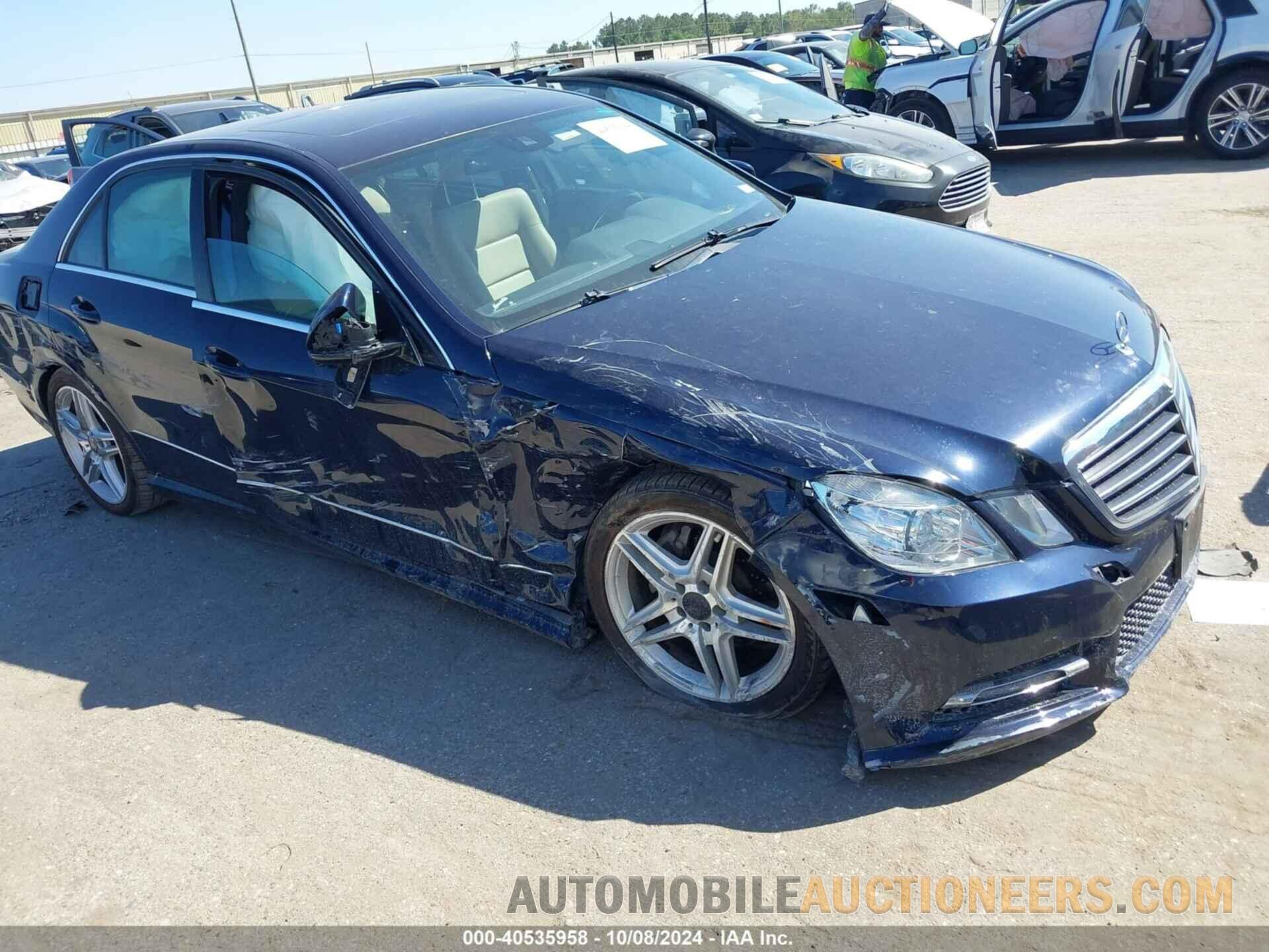 WDDHF5KB3DA708021 MERCEDES-BENZ E 350 2013