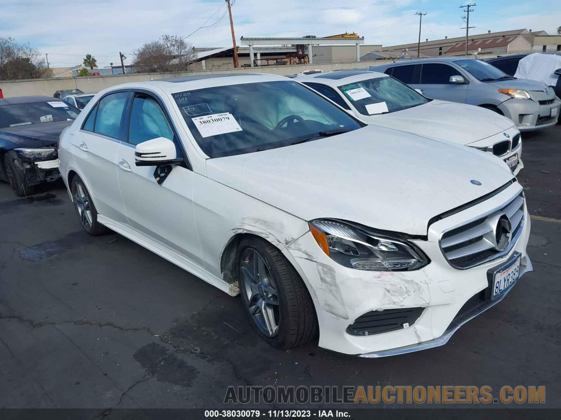 WDDHF5KB4GB260239 MERCEDES-BENZ E 2016