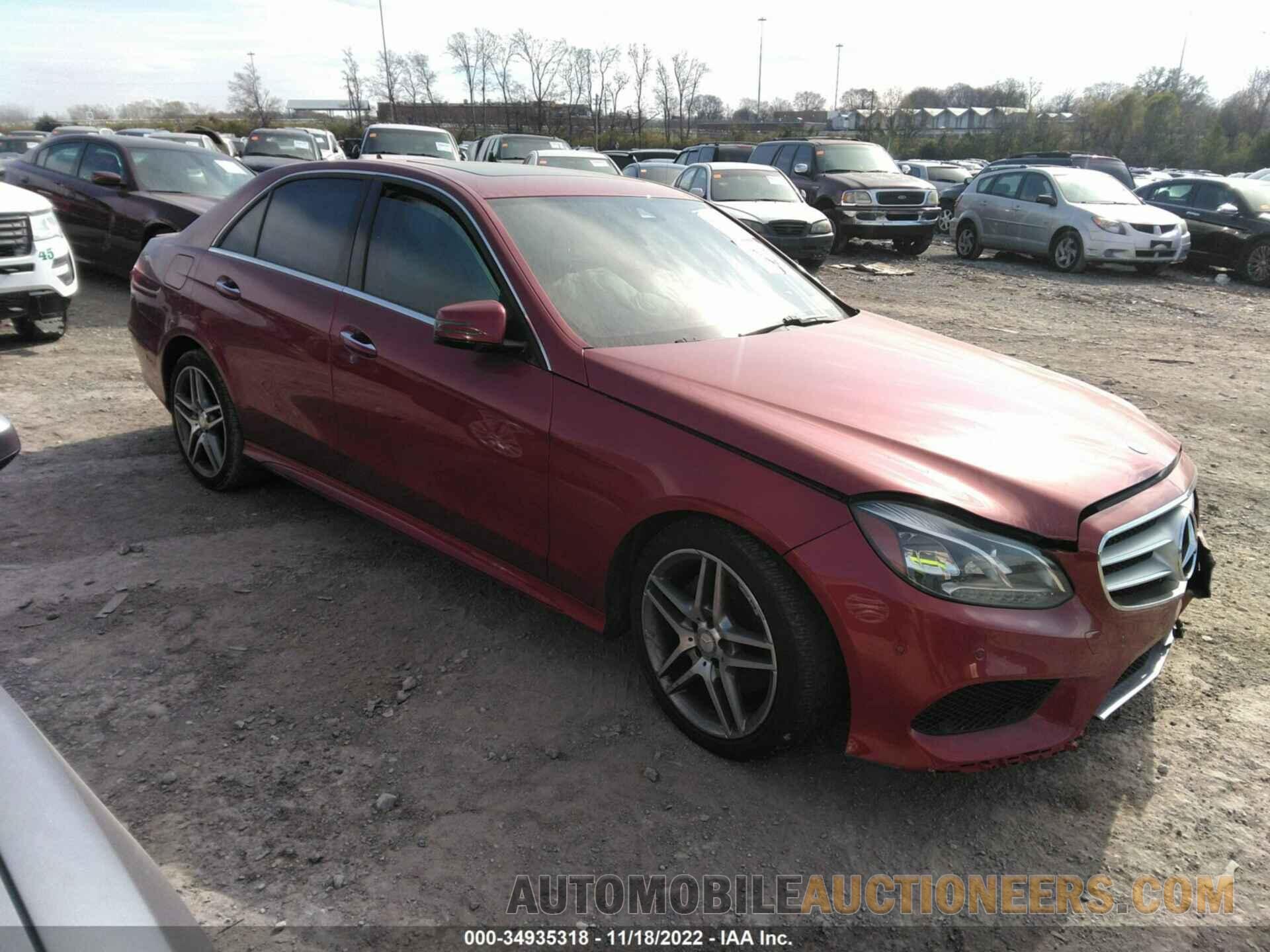 WDDHF5KB4GB262105 MERCEDES-BENZ E-CLASS 2016