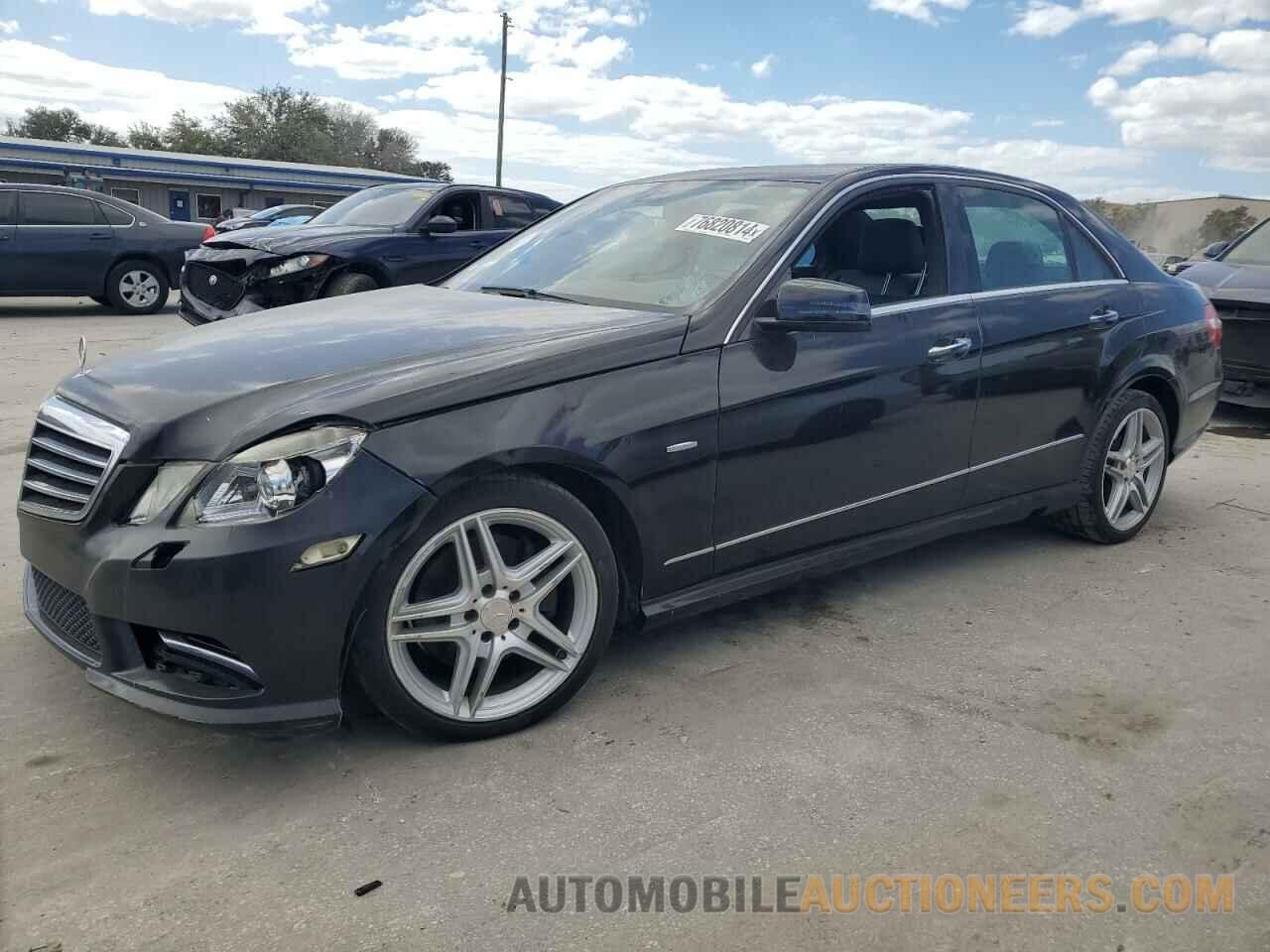 WDDHF5KB5CA562736 MERCEDES-BENZ E-CLASS 2012