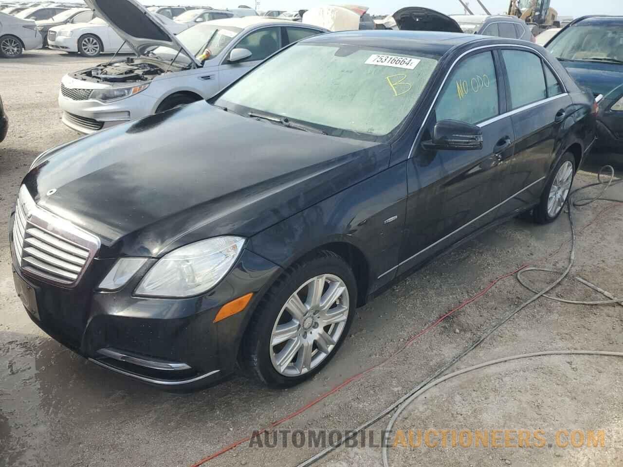 WDDHF5KB5CA640710 MERCEDES-BENZ E-CLASS 2012