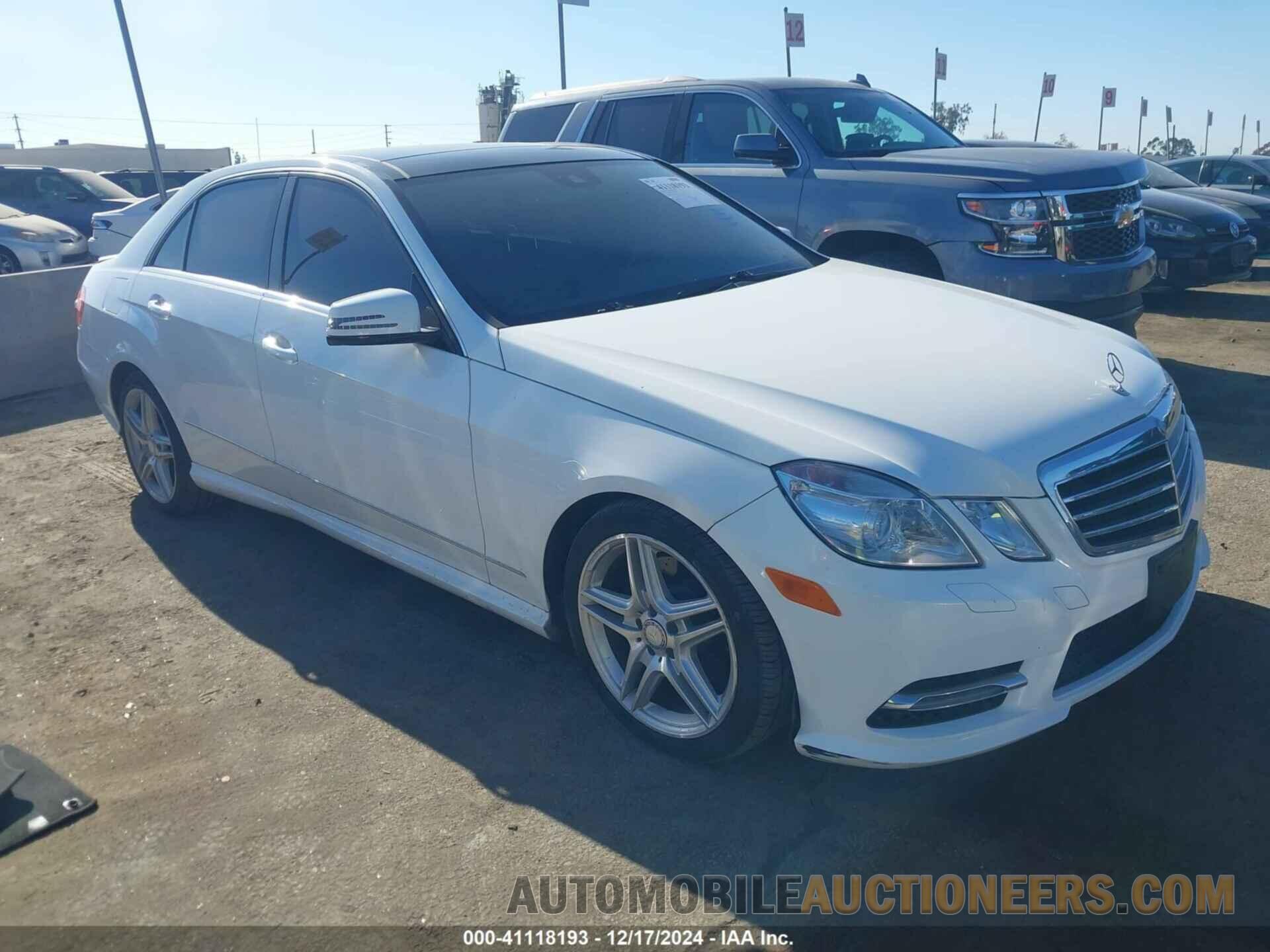 WDDHF5KB5DA756684 MERCEDES-BENZ E 350 2013