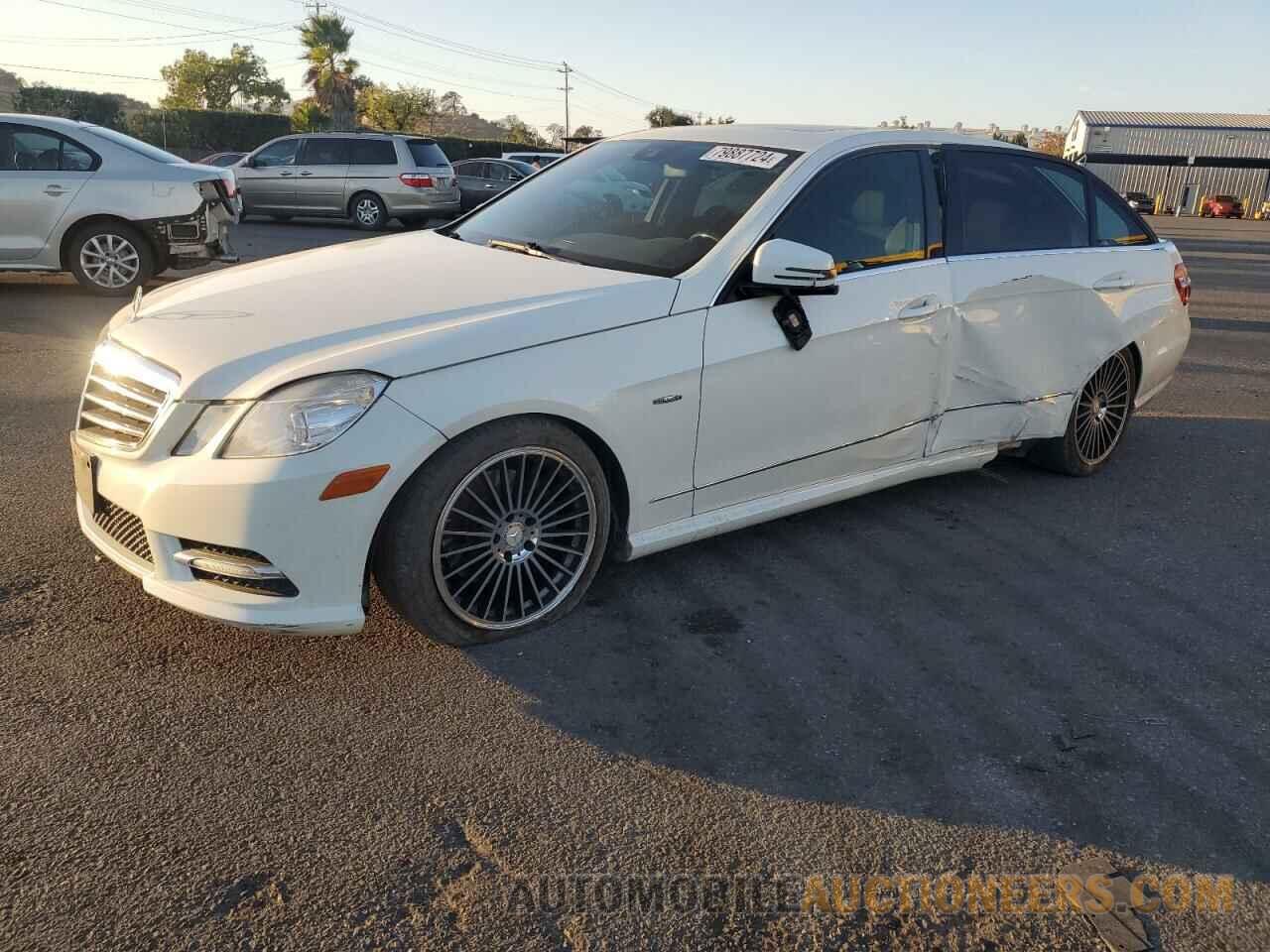 WDDHF5KB6CA628856 MERCEDES-BENZ E-CLASS 2012