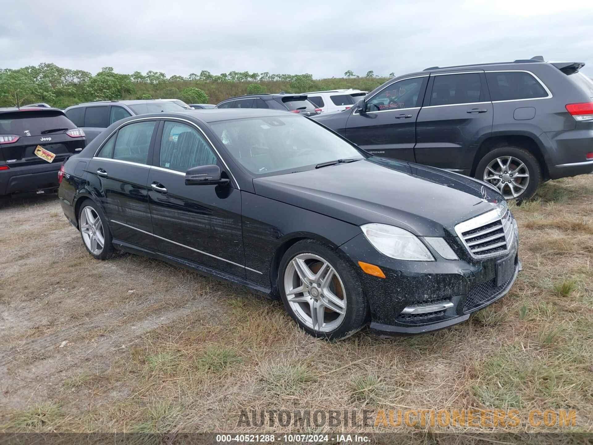 WDDHF5KB6DA668968 MERCEDES-BENZ E 350 2013