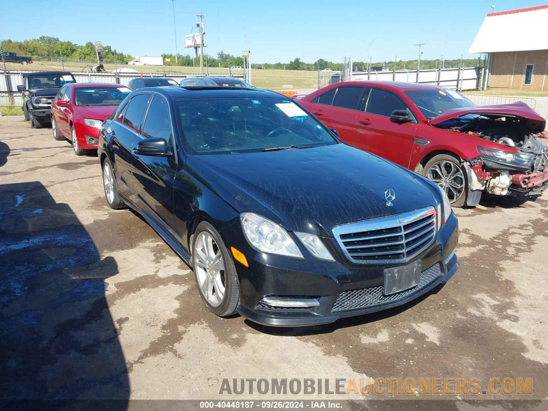 WDDHF5KB6DA693613 MERCEDES-BENZ E 350 2013