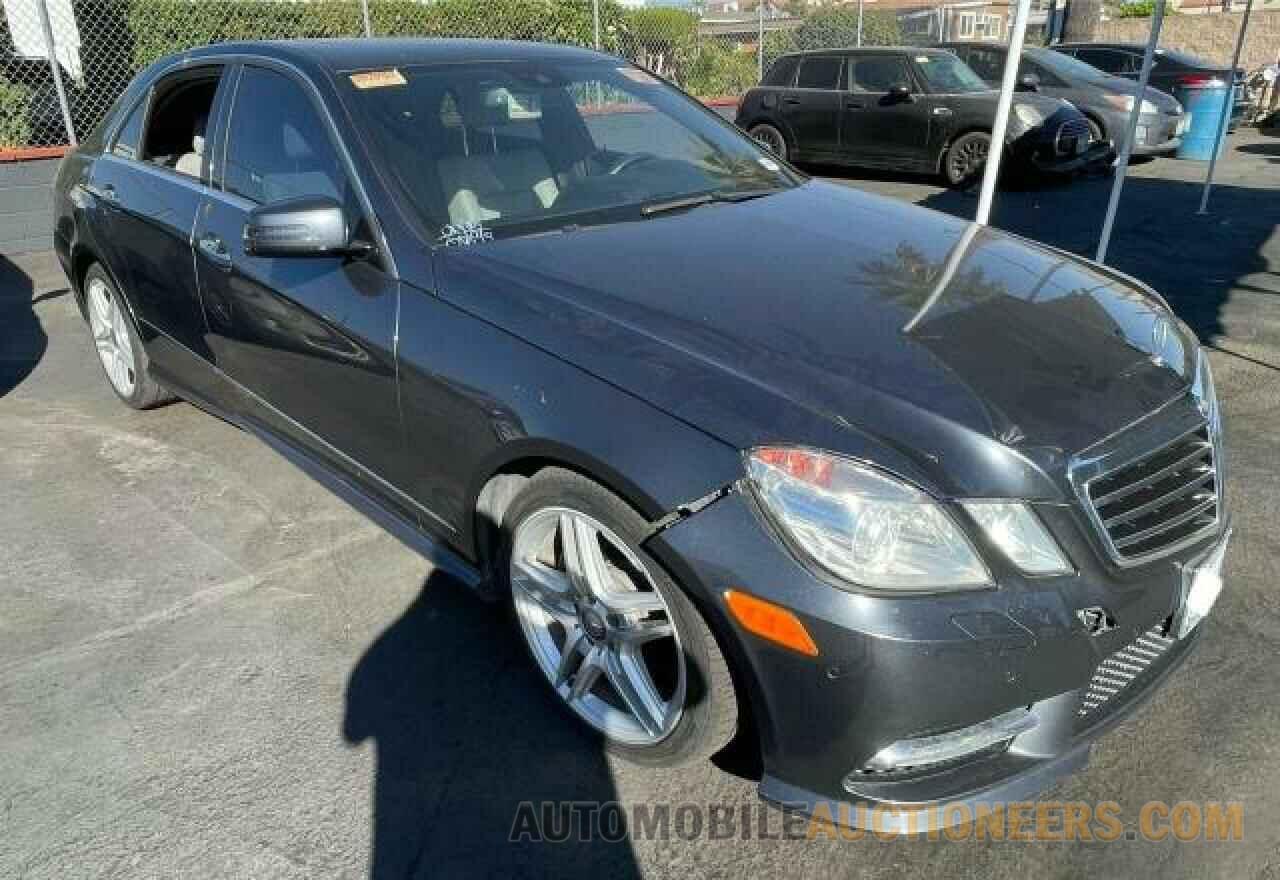 WDDHF5KB6DA746536 MERCEDES-BENZ E-CLASS 2013