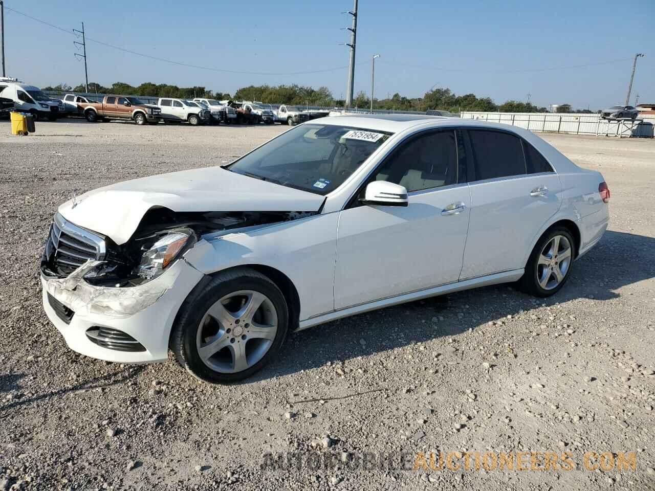 WDDHF5KB6EA883431 MERCEDES-BENZ E-CLASS 2014