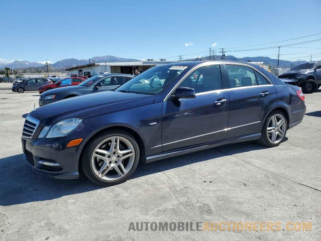 WDDHF5KB7CA554945 MERCEDES-BENZ E-CLASS 2012