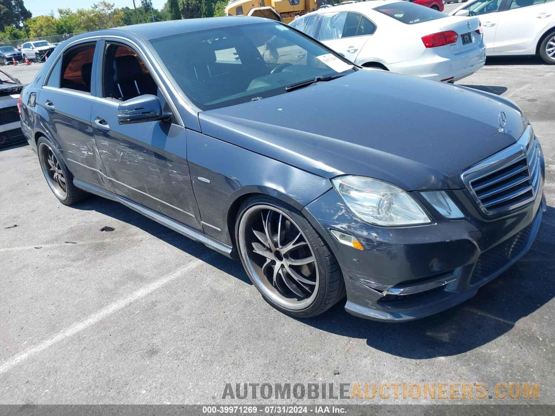 WDDHF5KB7CA559790 MERCEDES-BENZ E 350 2012