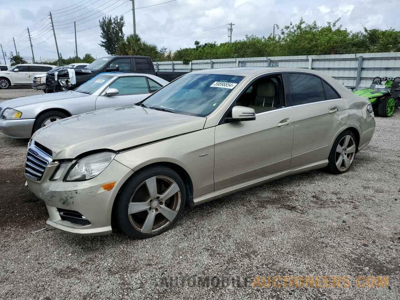 WDDHF5KB7CA573351 MERCEDES-BENZ E-CLASS 2012