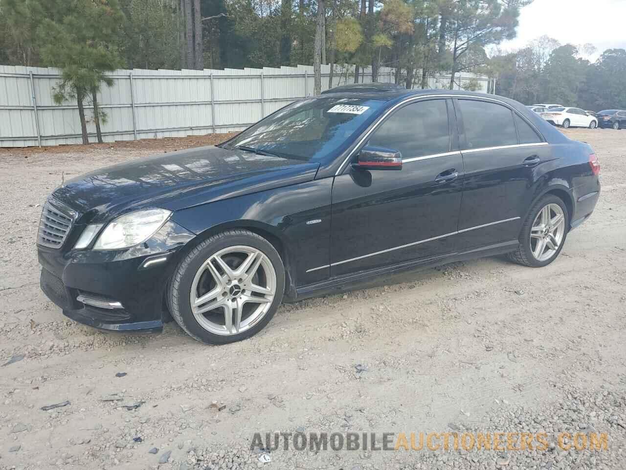 WDDHF5KB7CA587833 MERCEDES-BENZ E-CLASS 2012