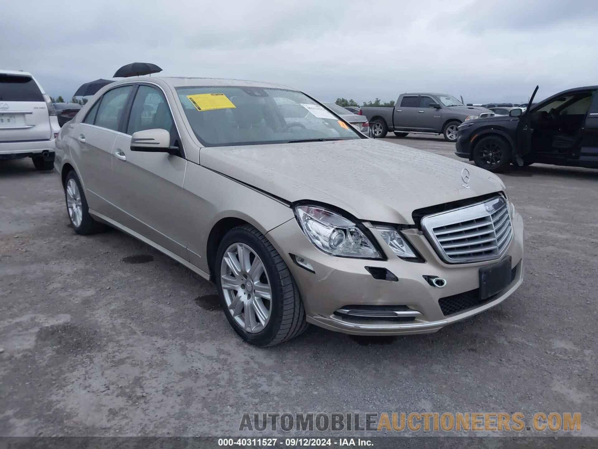 WDDHF5KB7DA742253 MERCEDES-BENZ E 350 2013