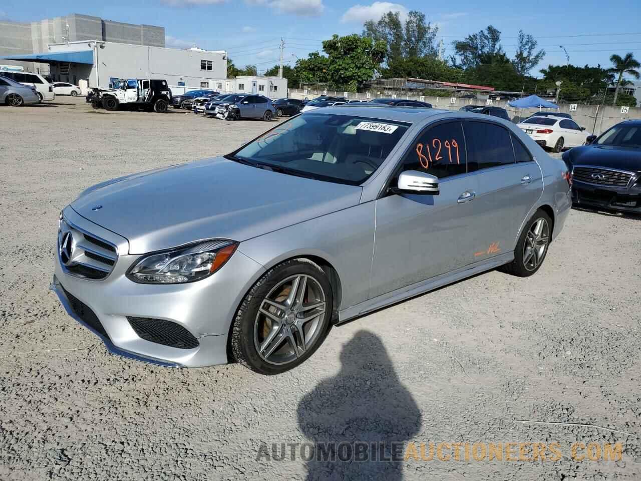 WDDHF5KB7FB128266 MERCEDES-BENZ E-CLASS 2015