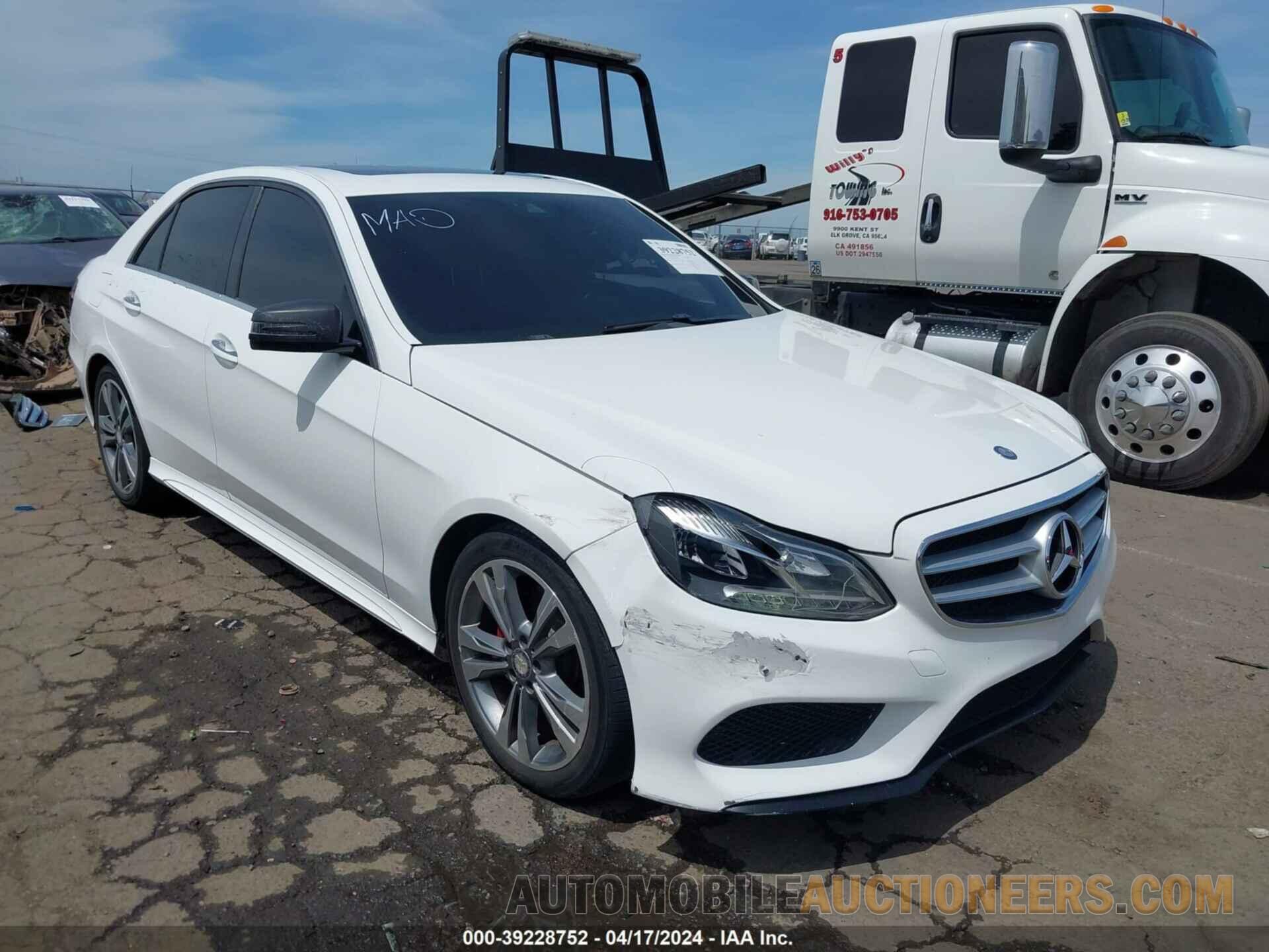 WDDHF5KB7GB217871 MERCEDES-BENZ E 350 2016