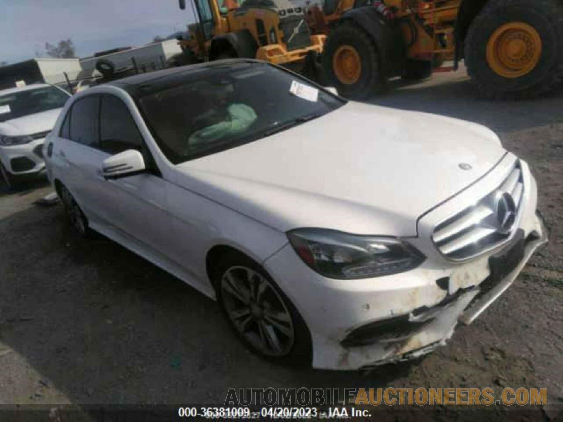 WDDHF5KB7GB306209 MERCEDES-BENZ E-CLASS 2016