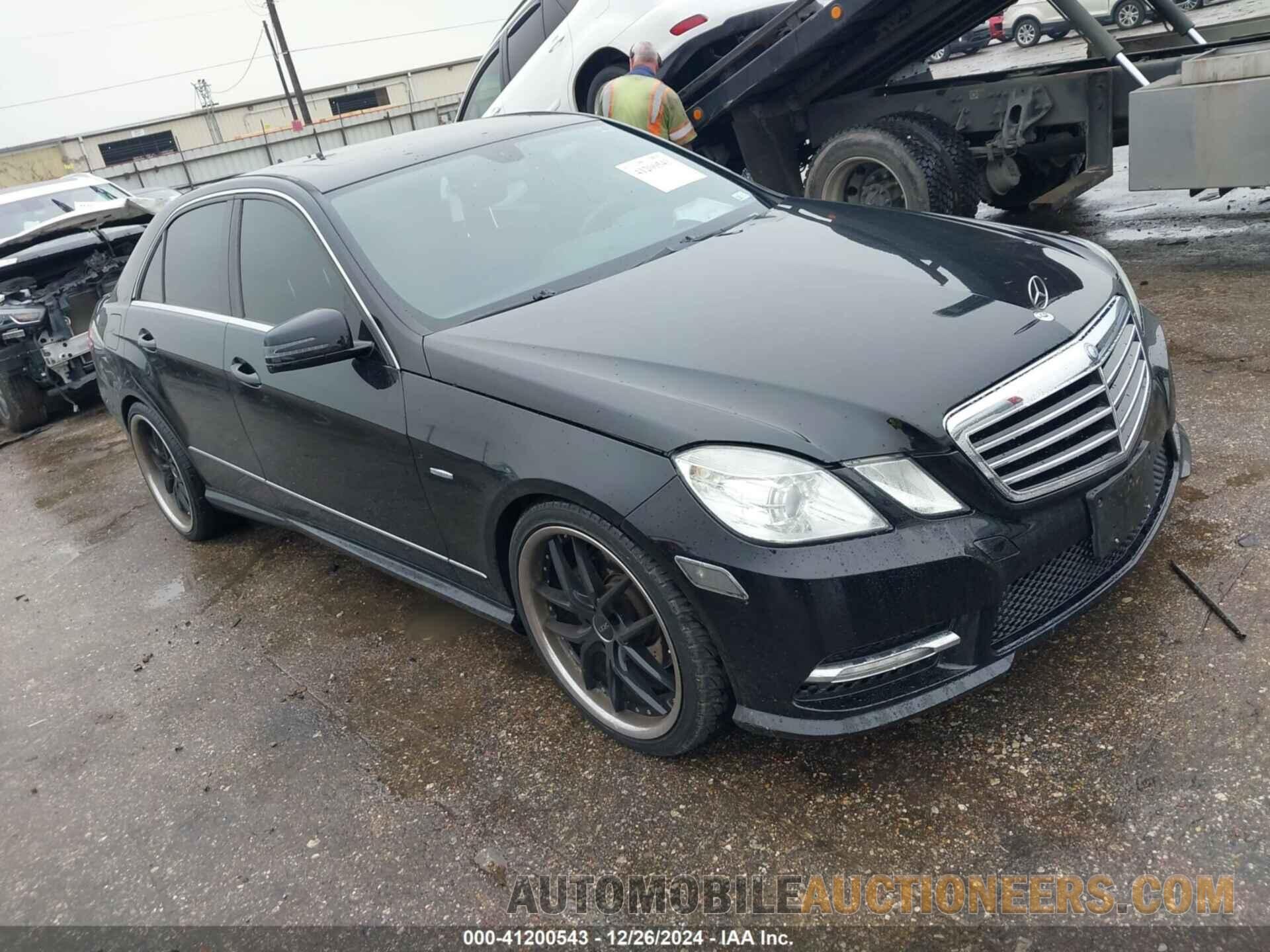 WDDHF5KB9CA603689 MERCEDES-BENZ E 350 2012