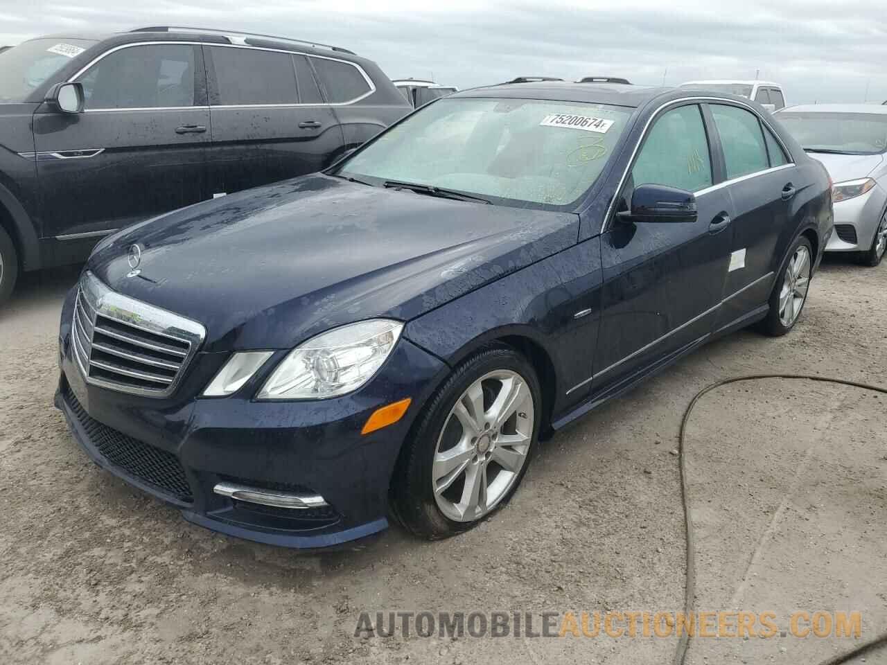 WDDHF5KB9CA613008 MERCEDES-BENZ E-CLASS 2012