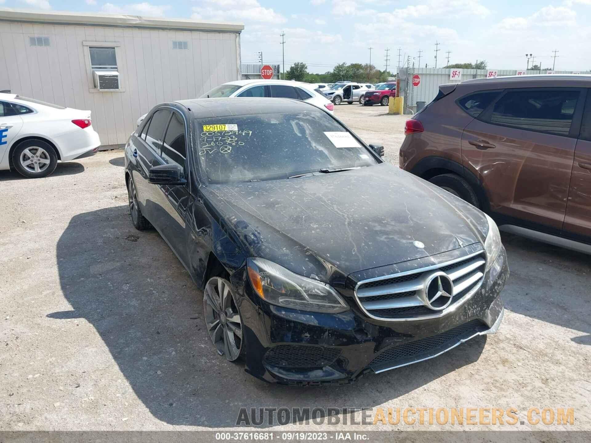 WDDHF5KBXGB260780 MERCEDES-BENZ E-CLASS 2016