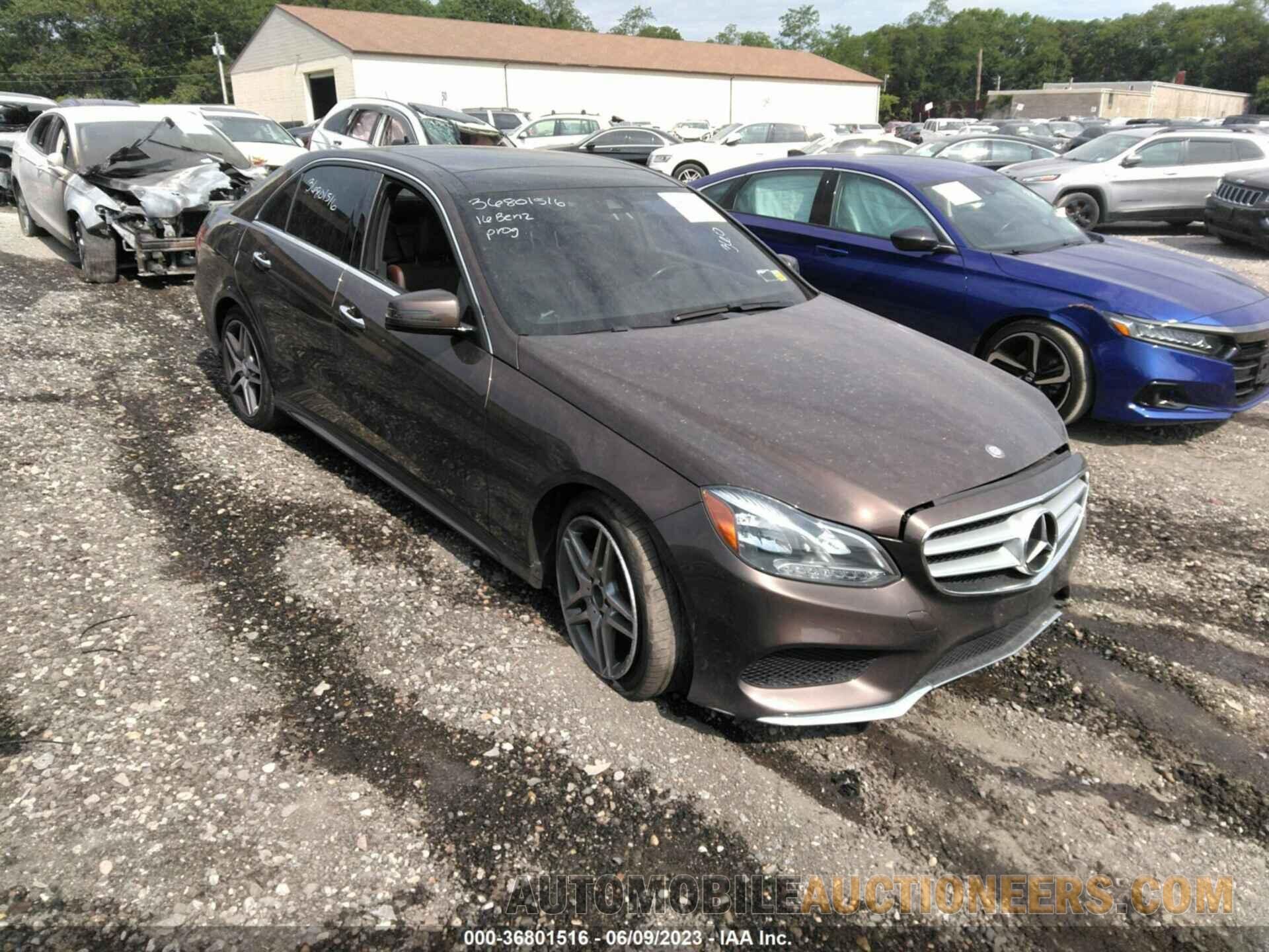 WDDHF6HB0GB172043 MERCEDES-BENZ E-CLASS 2016