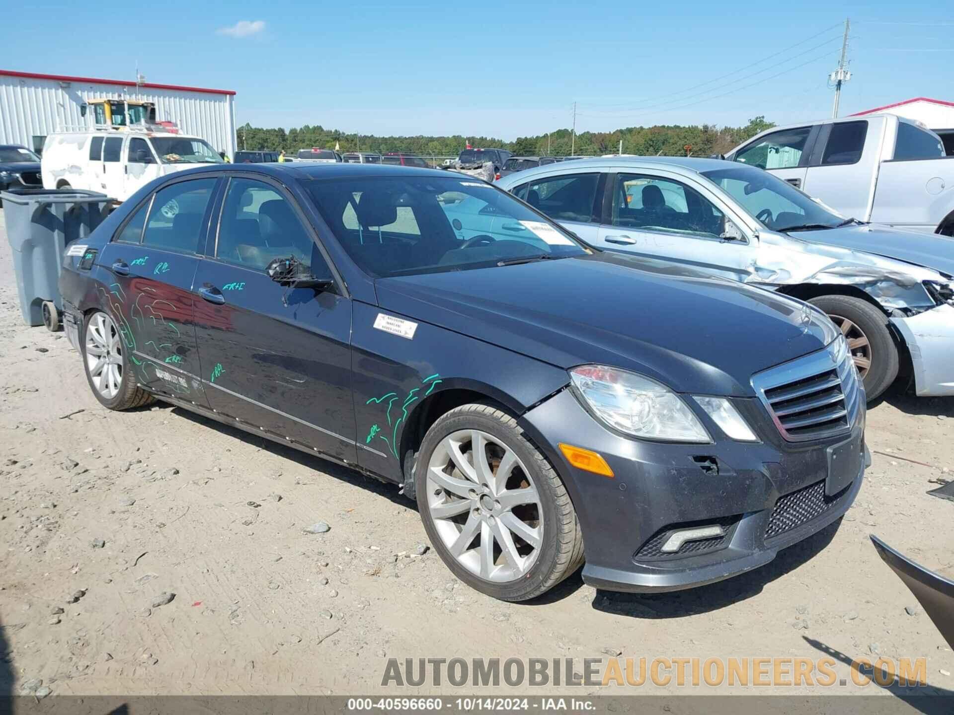 WDDHF7CB1BA279775 MERCEDES-BENZ E 550 2011