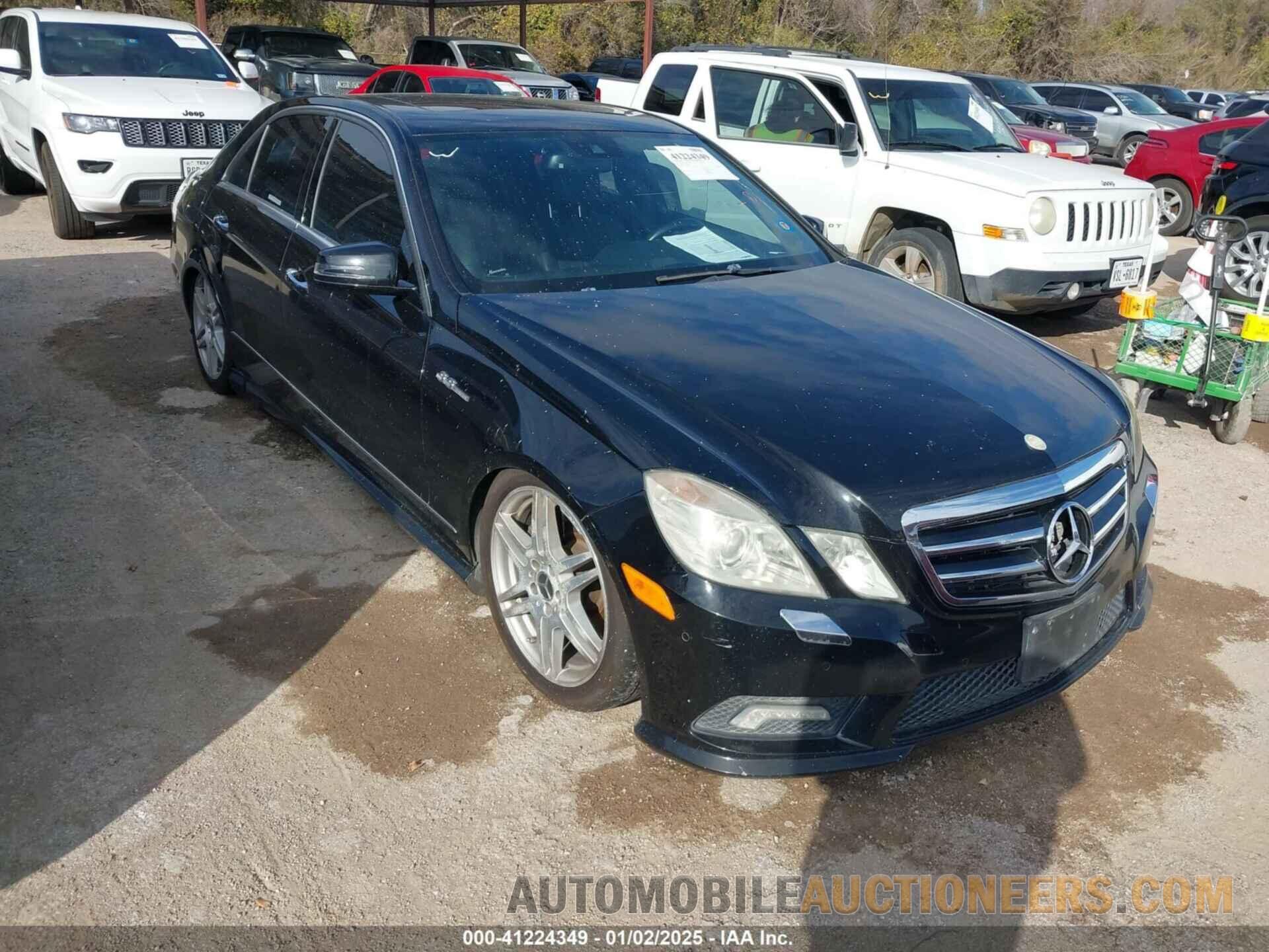 WDDHF7CB4AA072022 MERCEDES-BENZ E-CLASS 2010