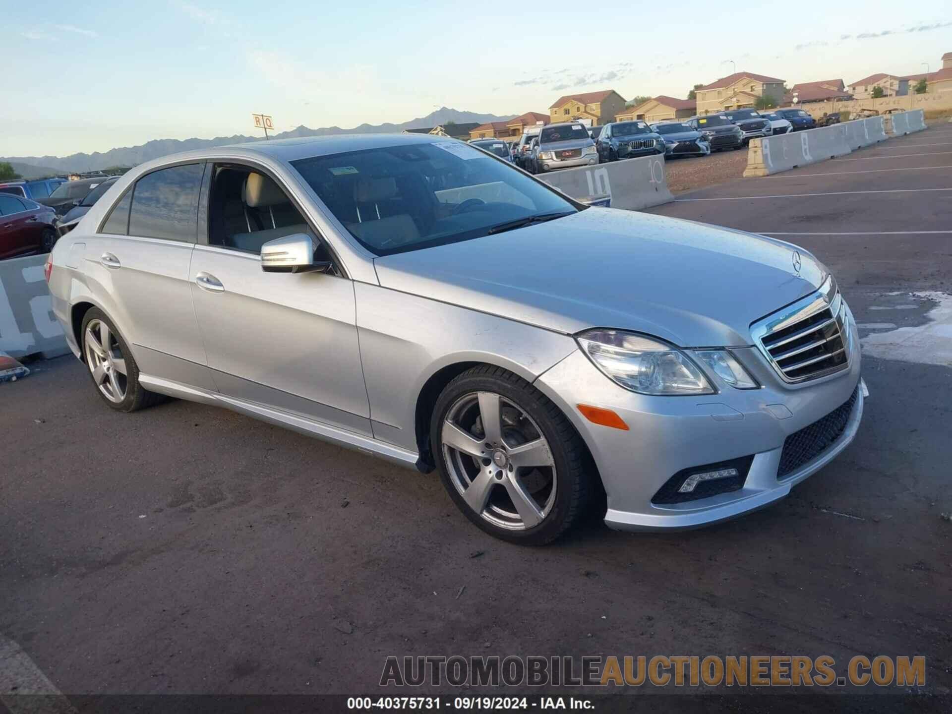 WDDHF8HB0BA326020 MERCEDES-BENZ E 350 2011