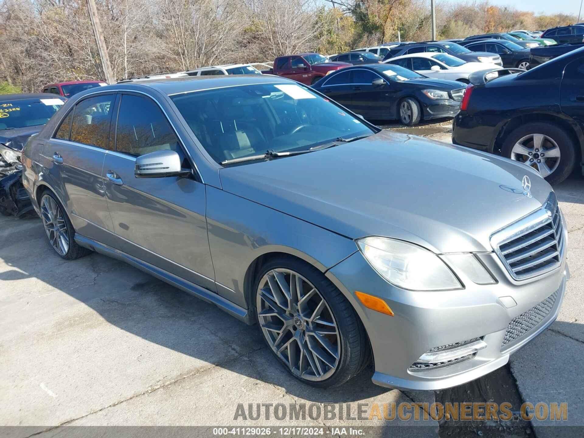 WDDHF8JB0DA683291 MERCEDES-BENZ E 350 2013