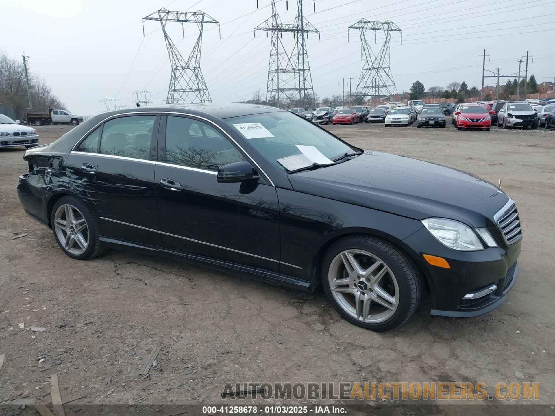 WDDHF8JB0DA698194 MERCEDES-BENZ E 350 2013