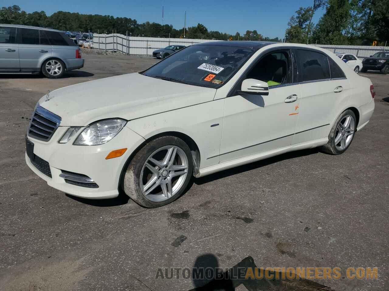 WDDHF8JB1CA616228 MERCEDES-BENZ E-CLASS 2012