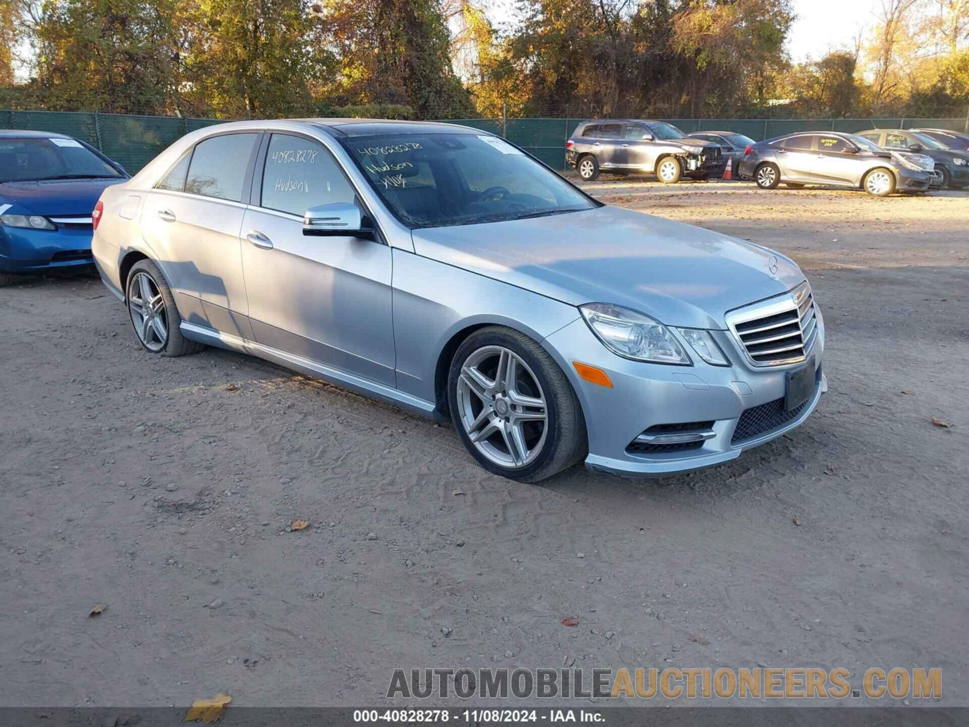 WDDHF8JB1DA689438 MERCEDES-BENZ E 350 2013