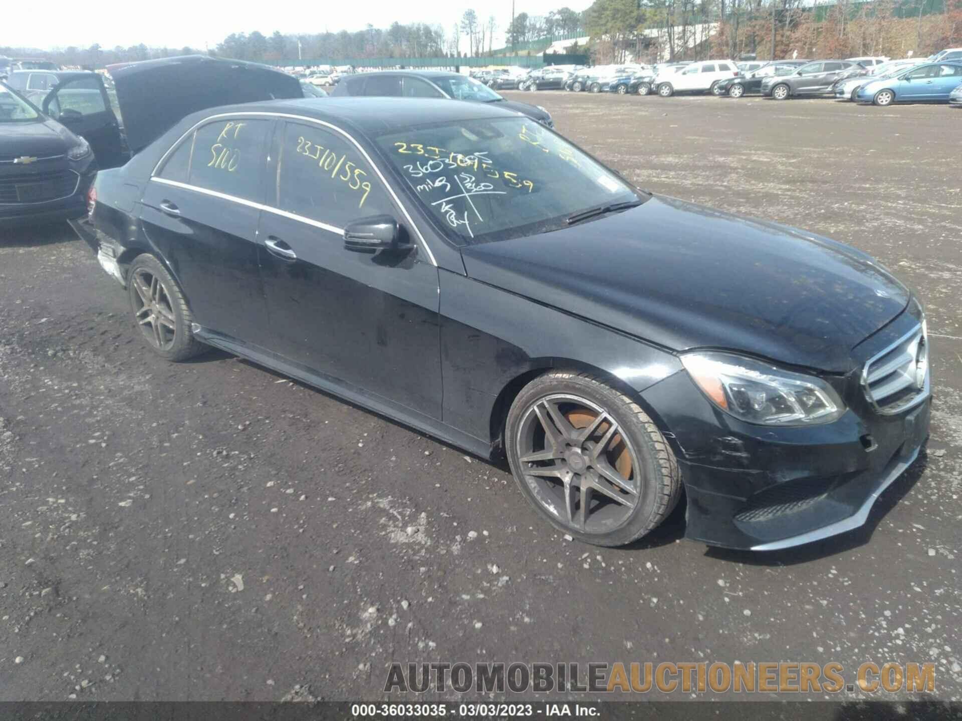 WDDHF8JB1GB215990 MERCEDES-BENZ E-CLASS 2016