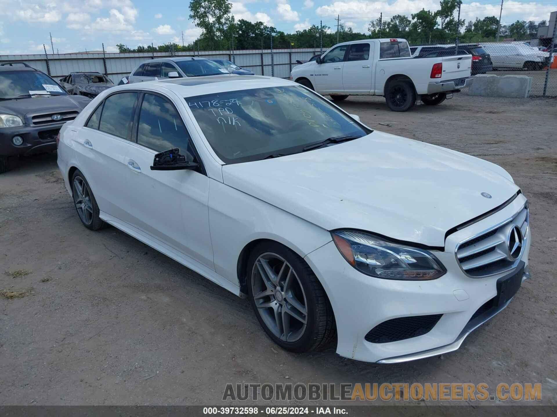 WDDHF8JB1GB239075 MERCEDES-BENZ E 350 2016