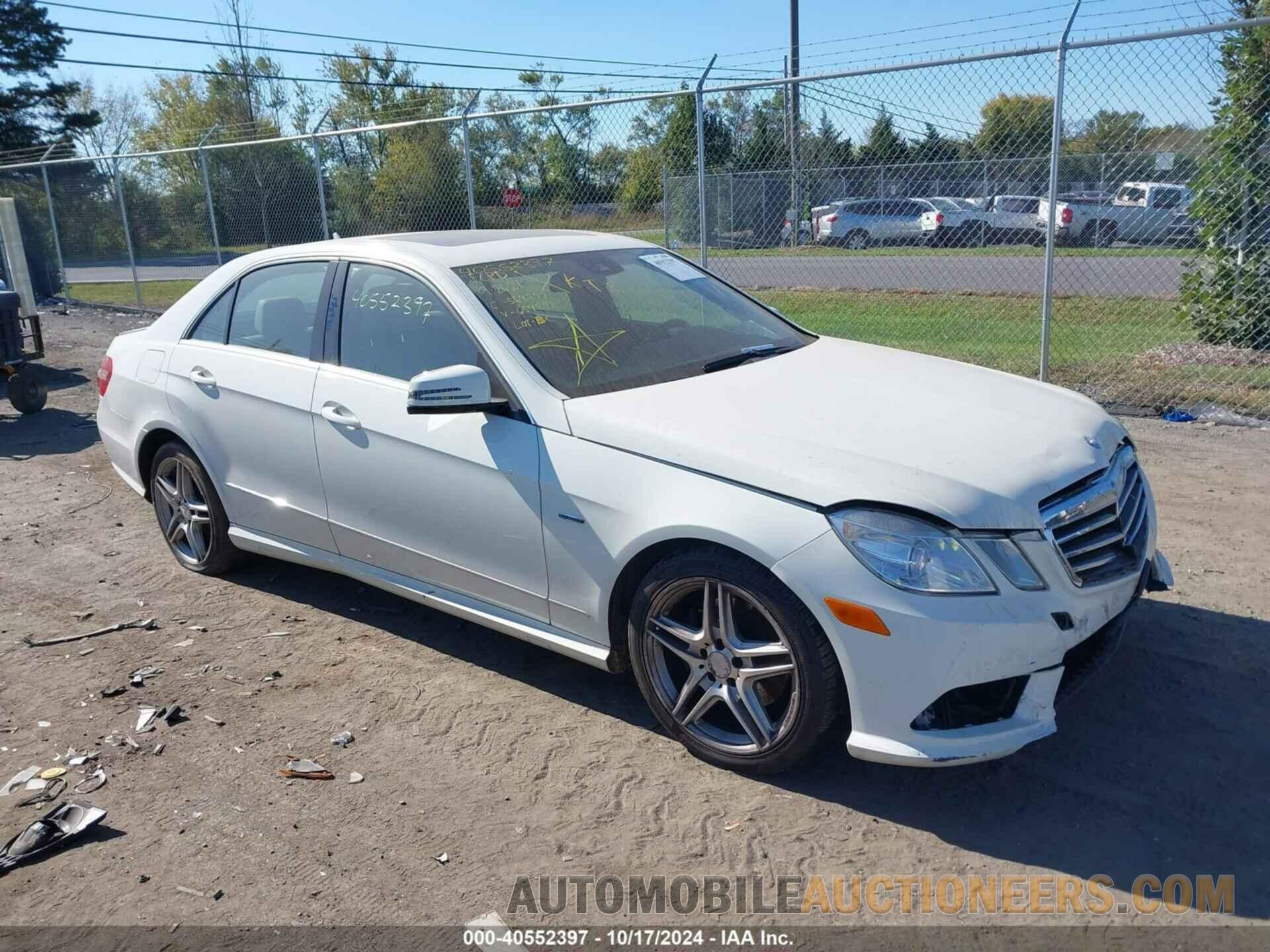 WDDHF8JB2CA654292 MERCEDES-BENZ E 350 2012