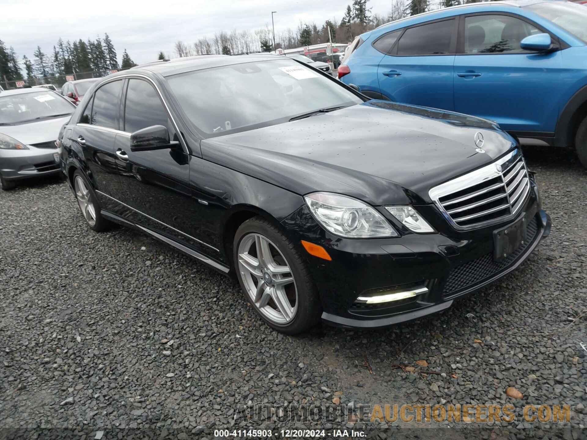 WDDHF8JB3CA621706 MERCEDES-BENZ E 350 2012