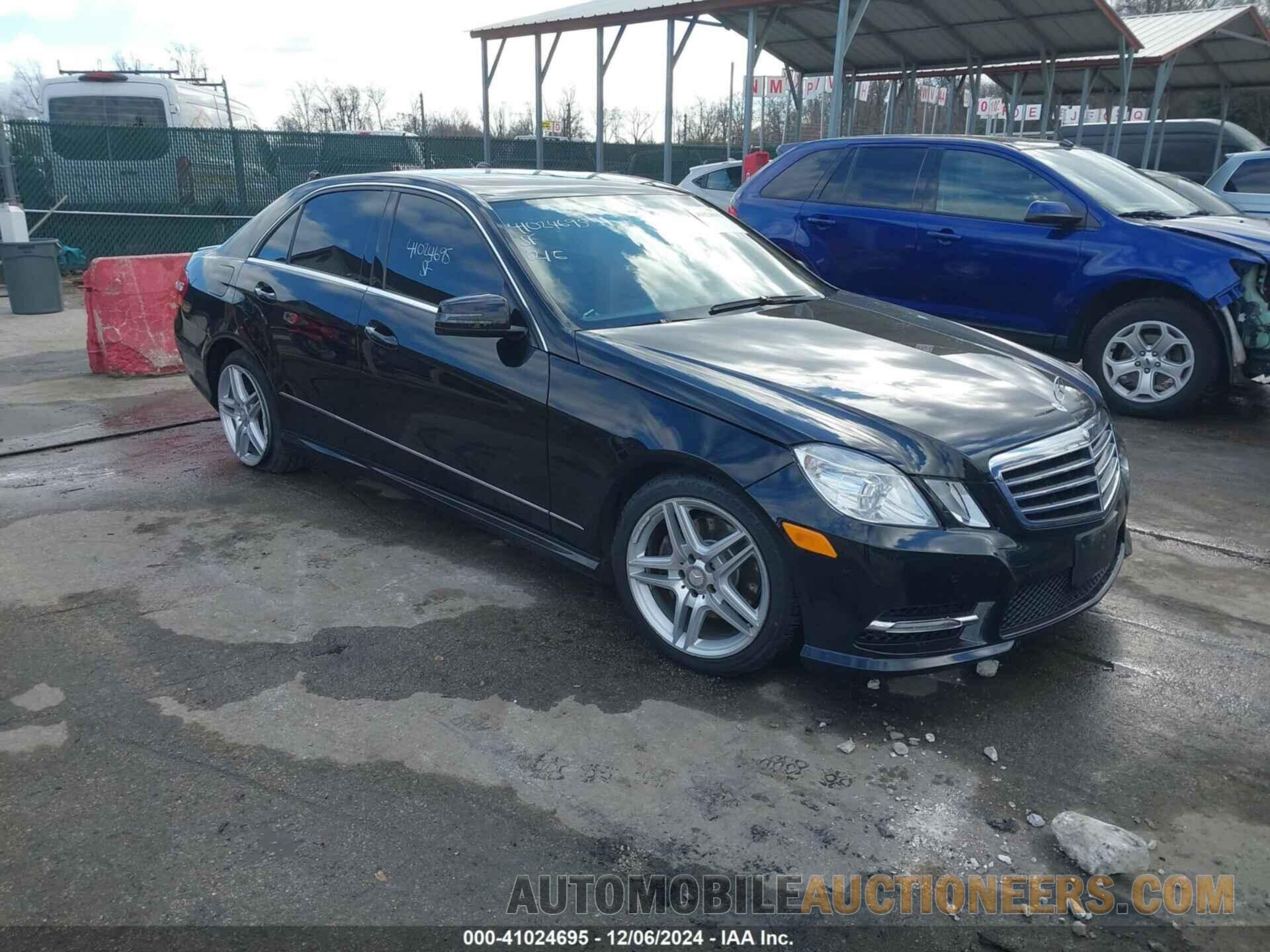 WDDHF8JB3DA729440 MERCEDES-BENZ E 350 2013