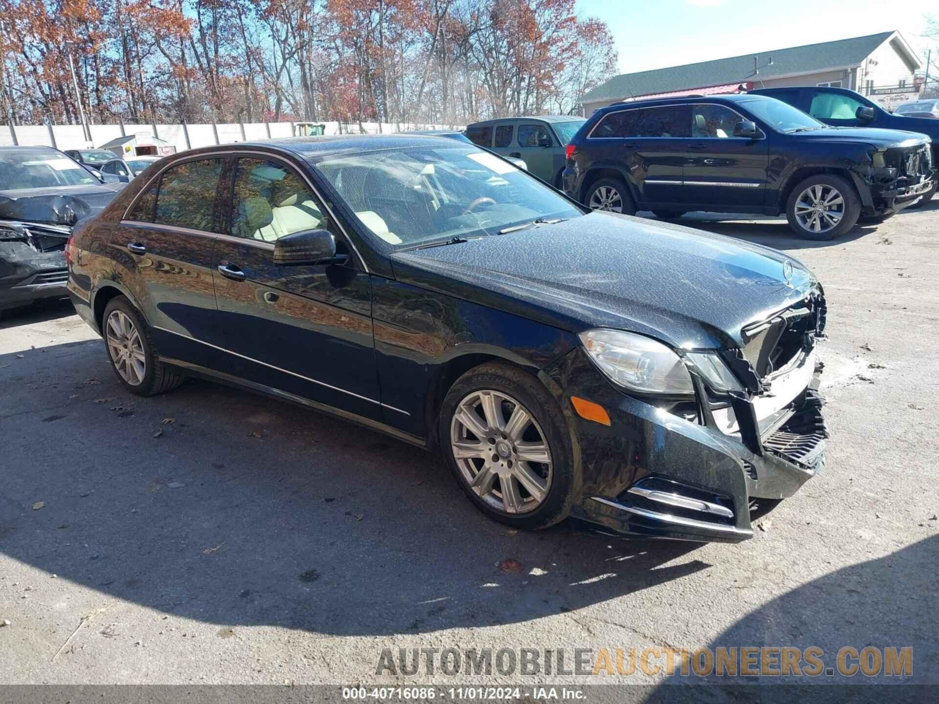 WDDHF8JB3DA760266 MERCEDES-BENZ E 350 2013